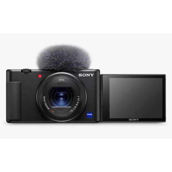 Sony ZV-1 Kamera Digital Vlogging Grip Pemotretan Kompak 2.7x Optikal 4K 20.1MP
